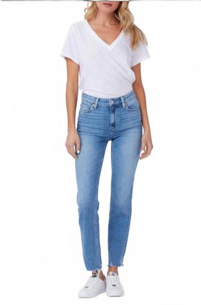 Paige Cindy Slim Leg Jeans In Mel