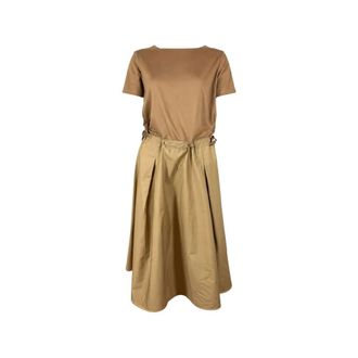 Herno Top - female - Herno - Midi Dresses - Brown - 2XS - Dresses