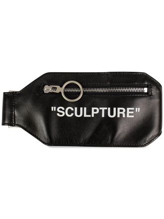 Off-white Sculpture belt bag - unisex - Leather - OS - Black
