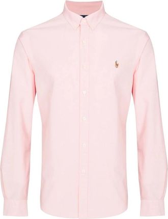 Polo Ralph Lauren Slim Fit Oxford-overhemd - Heren - Overhemden - Roze - Maat: XL Katoen