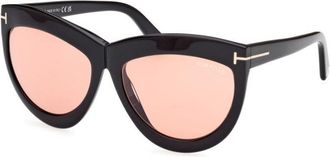 Tom Ford FT1112 01E Shiny Black/Brown
