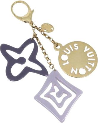 Louis Vuitton Pre-owned Metalen Sleutelhanger - Dames - Vintage Accessoires - Veelkleurig - ONE Size - Vintage