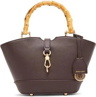 Anne Klein Rounded Mini Tote in Espresso at Nordstrom Rack