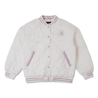 Converse (WMNS) Converse Baseball Padded Jacket Asia Sizing Egret 10025223-A01