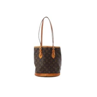 Louis Vuitton Pre-owned Bucket Bags, female, Brown, Size: ONE SIZE Pre-owned Bucket PM