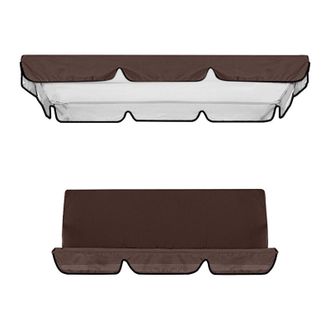 OEM Funda De Repuesto Para Dos Sillas De Jard&iacute;n, Funda Para Hamaca De Patio, Resistente A La Intemperie Y F&aacute;cil De Instalar, Plegable Y F&aacute;cil De Limpiar, 