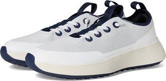 Allbirds Tree Runner Go - Utility Womens Shoes Blizzard/Deep Navy/Natural White Sole : 10.5 B - Medium, Rubber