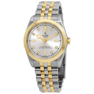 Tudor Black Bay 31 S&G Automatic Diamond Silver Dial Mens Watch M79603-0007