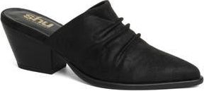 Shushop Nicky Pointed Toe Mule in Black Suede at Nordstrom Rack, Size 8.5