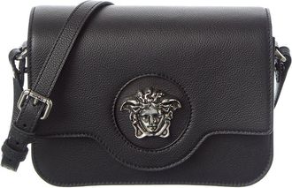 Versace Medusa Leather Shoulder Bag