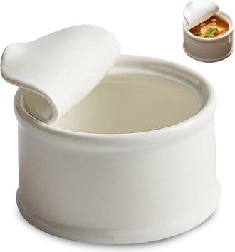 OEM Tapa En Forma De Cuenco De Porcelana Blanca, Ideal Para Salsas, Postres Y Aderezos, Perfecta Para El Hogar, Restaurantes Y Hoteles