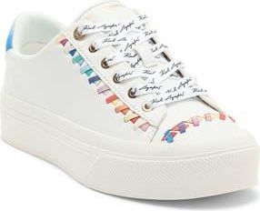 Karl Lagerfeld Galva Platform Sneaker in Bright White at Nordstrom Rack, Size 6.5