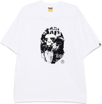 A Bathing Ape T-shirt con stampa - Bianco