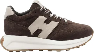 Hogan dark brown h641 sneakers