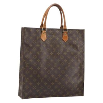 Louis Vuitton Pre-owned Tote Bags, female, Brown, Size: ONE SIZE Pre-owned Canvas Tote Bag