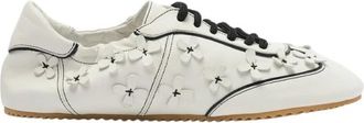 Scarosso Riley Sneakers - Dames - Sneakers - Wit - 40 EU - Katoen - Schoenen