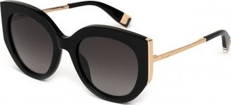 Furla Womens SFU820 53 0700 Sunglasses - Black - One Size