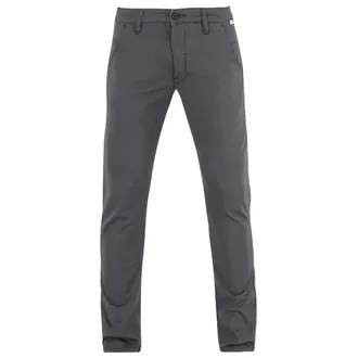 Reell Flex Tapered Chino Freizeithose f&uuml;r Herren | grau/blau