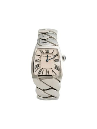 Cartier La Dona 28mm in acciaio inossidabile - Bianco