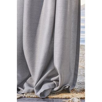 MOONDREAM Cortina exterior ollaos gris MC8011 140x250