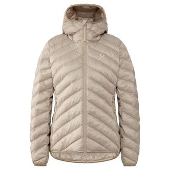 Hagl&ouml;fs S&auml;rna Mimic II Hood Kunstfaserjacke f&uuml;r Damen | beige