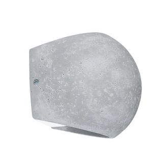 Wonderlamp Aplique de pared en cemento gris para escaleras