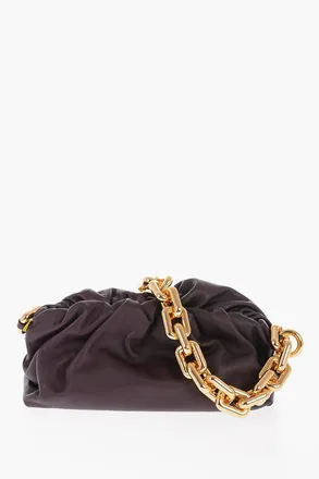 Bottega Veneta Leather Bag THE CHAIN POUCH with Magnetic Closure Bottega Veneta
