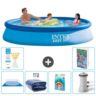 Intex Piscina Easy Set Redonda - 366x76 Cm - 7-piezas S46