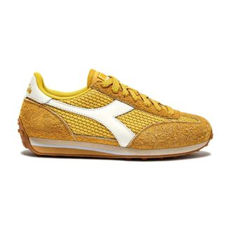 Diadora Dames, Schoenen, Geel, Maat: 41 EU Leer