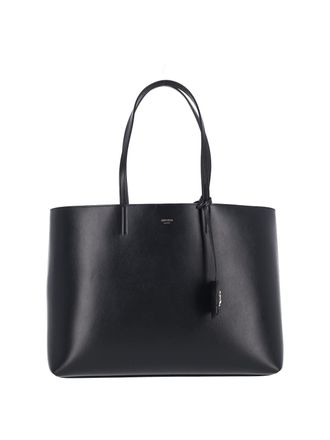 Jimmy Choo London Black Nine2Five East West Calfskin Tote Bag