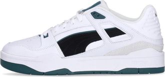 Puma Lage Su&egrave;de Slipstream Sneaker Wit/Zwart/Groen - Heren - Sneakers - Wit - 46 EU - Su&egrave;de - Schoenen