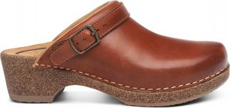 Aetrex Womens Beckie Clog In Cognac