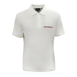 Emporio Armani Witte Polo Shirt 3D1F8P1J9Gz 01M7 - Heren - Polos - Wit - L - Tops
