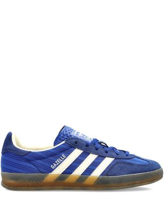 adidas Gazelle Indoor suede sneakers - women - Fabric/Rubber/Fabric/Suede - 6.5 - Blue