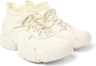 Camperlab Tossu Mixed Media Sneaker in White Natural at Nordstrom, Size 43