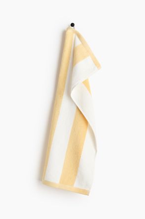 H&M Gestreiftes Handtuch - Yellow