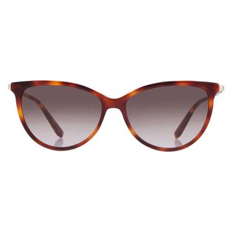 Ferragamo Ferragamo Grey Cat Eye Ladies Sunglasses SF2870SCP 214 55