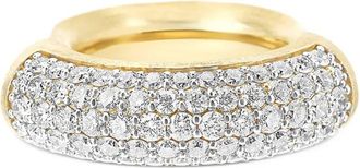 Nanis 18kt geelgouden Libera Icon ring met diamant