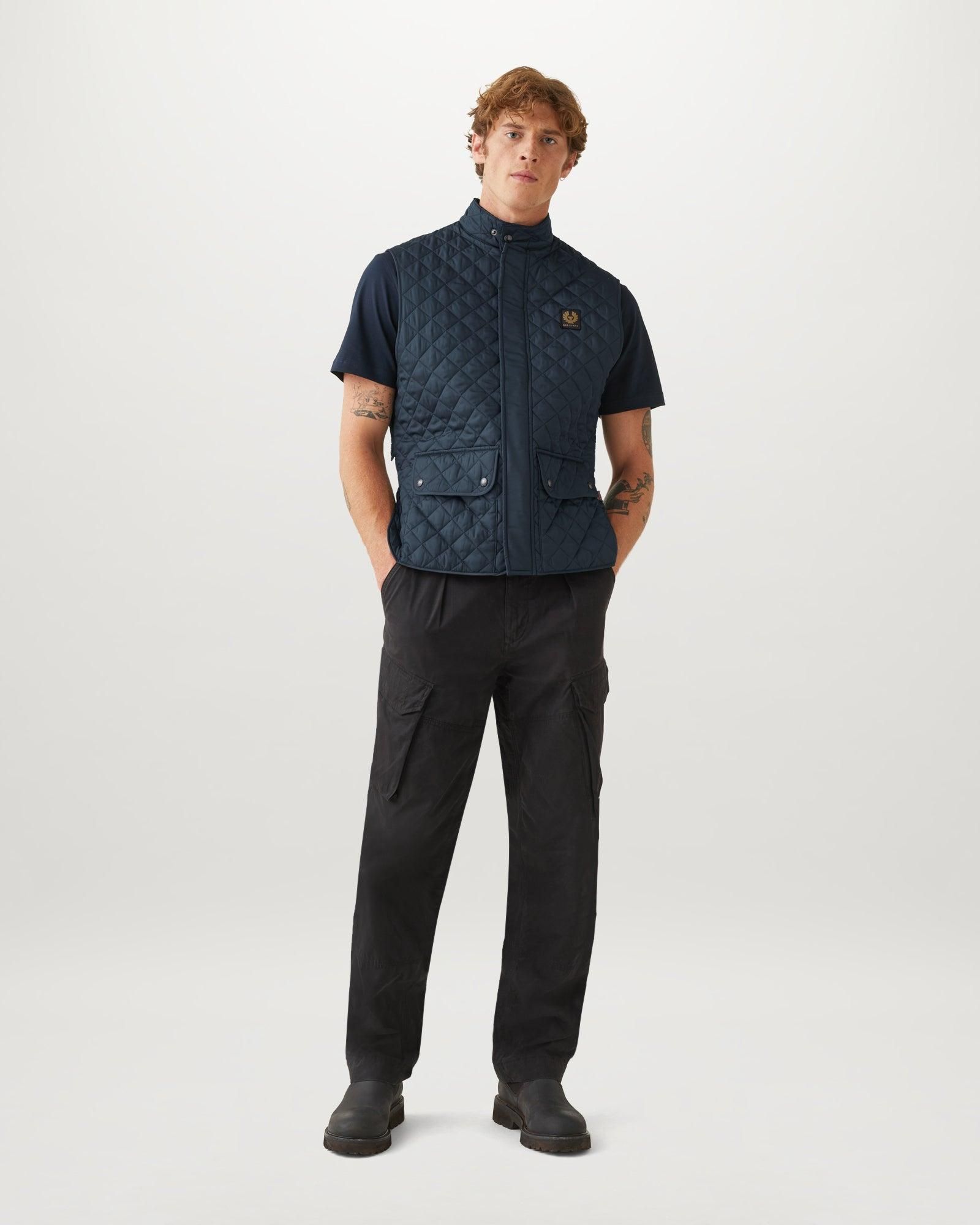 Gilet Sans Manches Derby En Tweed Walker & Hawkes - Taille Ajustée, Traitement Téflon, Résistant à L'eau - Pour Chasse, Campagne