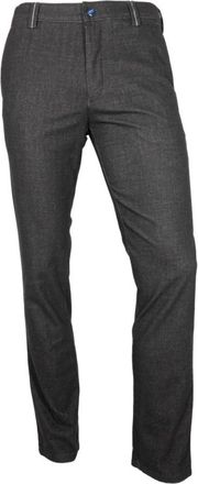 Meyer Actieve Jersey Look Chino Broek Grijs - Heren - Straight fit broeken - Grijs - XL - Broeken