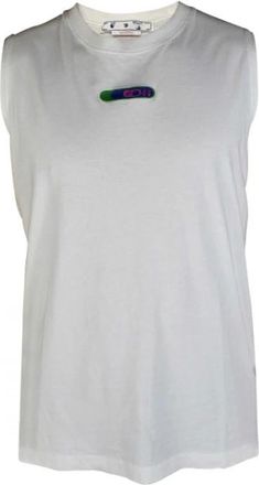 Off-white Heren, Tops, Wit, Maat: XL Katoen