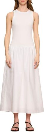 Sanctuary Take Me Away Sleeveless Tank Maxi Dress in White at Nordstrom, Size X-Small