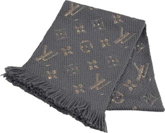 Louis Vuitton Pre-owned Stole - Dames - Vintage Accessoires - Grijs - ONE Size - Wol - Vintage