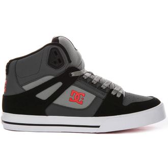 DC Pure High-Top WC - male - DC Shoes - Sneakers - Gray - 8 1/2 UK - Shoes