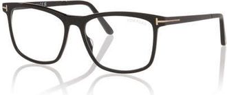 Tom Ford 56mm Square optical glasses in Black at Nordstrom