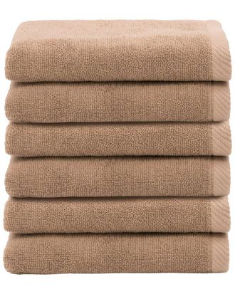 Linum Home Textiles 100% Turkish Cotton Ediree Fingertip Towels (Set Of 6)