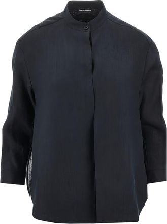 Emporio Armani Womens Linen Shirt