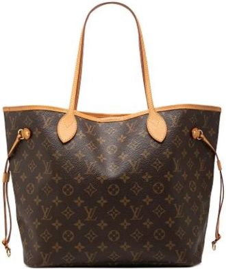 Louis Vuitton Pre-owned Neverfull MM - Dames - Vintage Shopper - Bruin - ONE Size - Leer - Vintage