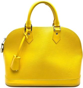 Louis Vuitton Epi Citron Epi Leather Handbag Tote Bag (Pre-Owned)