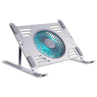OEM Soporte De Refrigeraci&oacute;n Para Port&aacute;til, Aislamiento T&eacute;rmico De Aluminio, Soporte Ajustable Para Port&aacute;til, Ventilador Usb